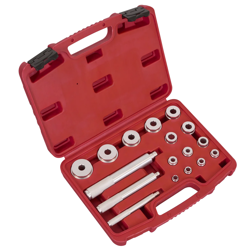 Sealey Bearing & Seals Installation Kit SMC58 - 14 Adaptor Sizes