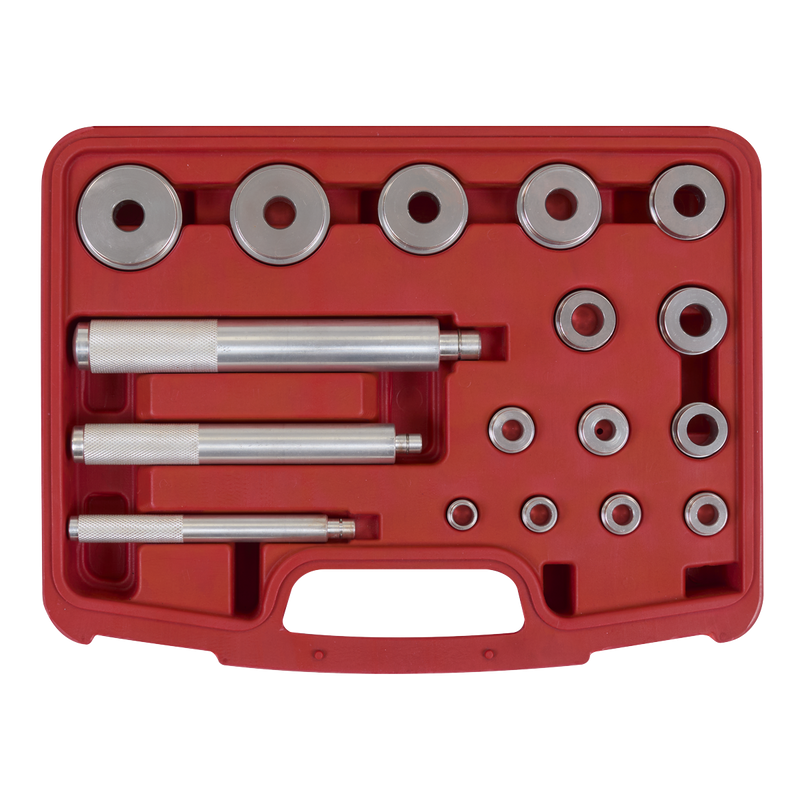 Sealey Bearing & Seals Installation Kit SMC58 - 14 Adaptor Sizes