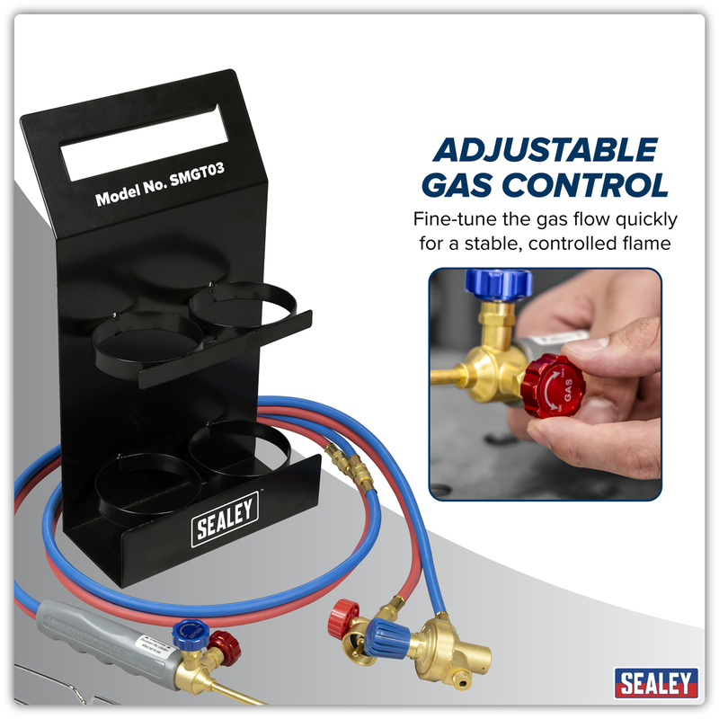 Sealey MAPP Gas & Oxygen Brazing Kit Model SMGT03 2.3kg