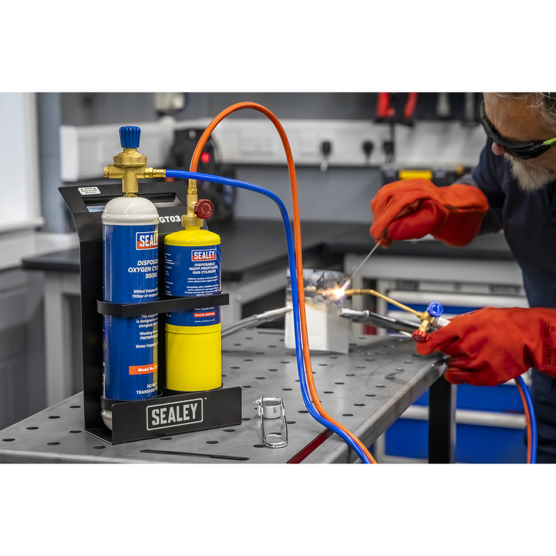 Sealey MAPP Gas & Oxygen Brazing Kit Model SMGT03 2.3kg