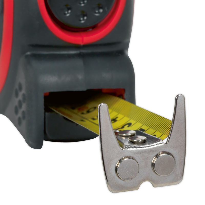 Sealey Premier Tape Measure 5m (16ft) Heavy-Duty ABS Body