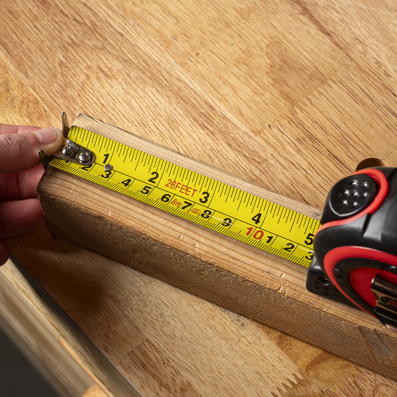 Sealey Premier Tape Measure 8m (26ft) Heavy-Duty ABS Model SMT8H