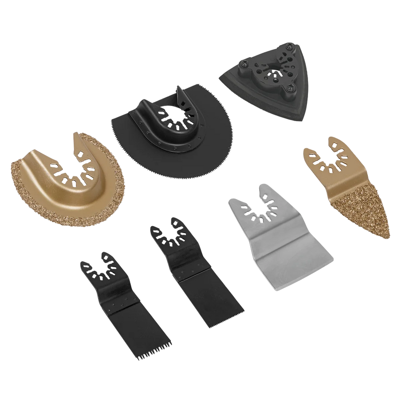 Sealey Multi-Tool Blade Set 7 Piece, Model SMTS7