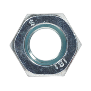 Sealey Zinc Plated Steel Nut M10 DIN 934 Pack of 100