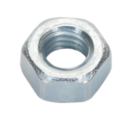 Sealey Zinc Plated Steel Nut M5 DIN 934 Pack of 100
