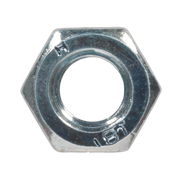 Sealey Zinc Plated Steel Nut M6 Pack of 100