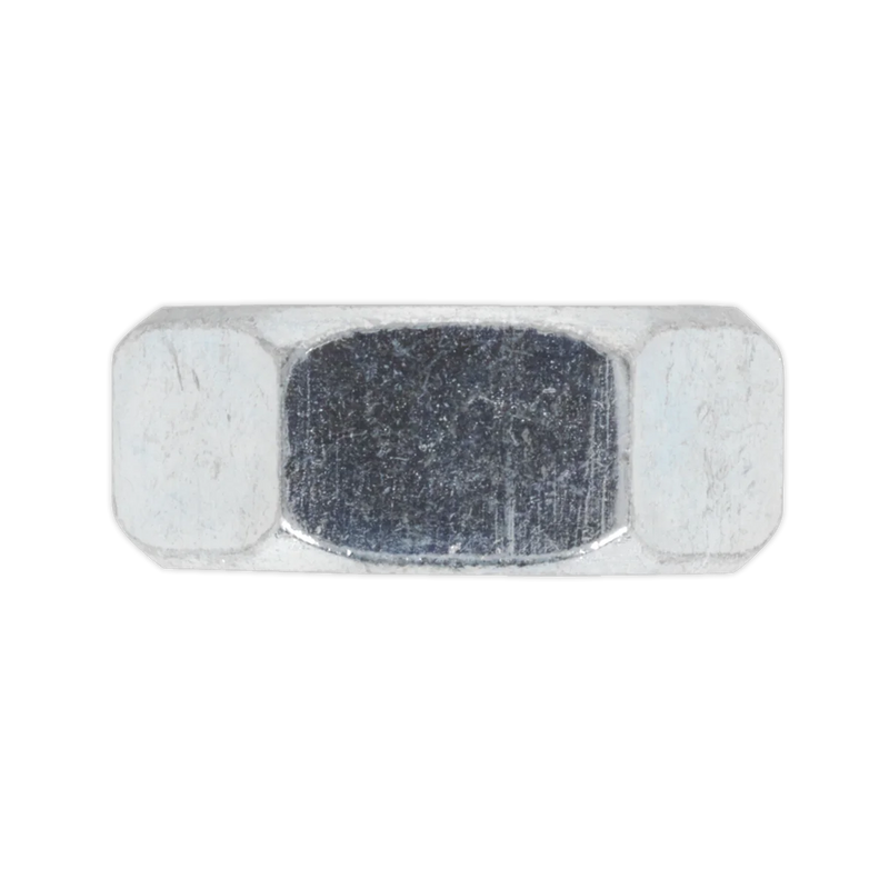Sealey Zinc Plated Steel Nut M10 DIN 934 Pack of 100
