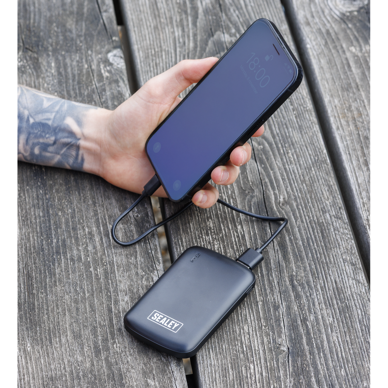 Sealey Portable Power Bank SPB103 5000mAh USB-C & USB-A