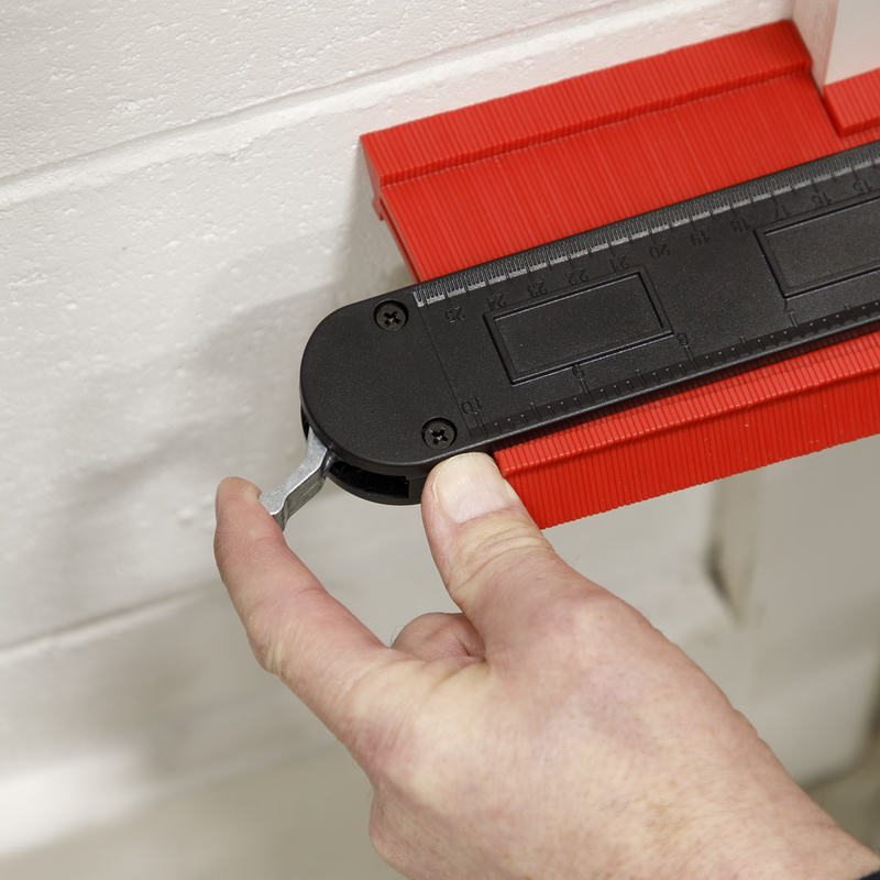 Sealey Contour Gauge with Lock 250mm Profile Depth 30mm