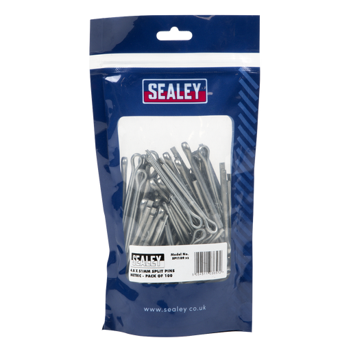 Sealey Split Pin 4.8 x 51mm - Pack of 100