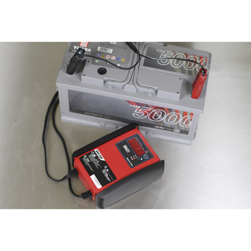 Sealey 12V Battery Charger/Maintainer SPI10S 10A