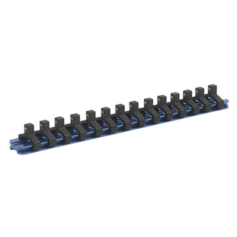 Sealey Premier Aluminium Socket Retaining Rail 430mm 1/2"Sq Drive