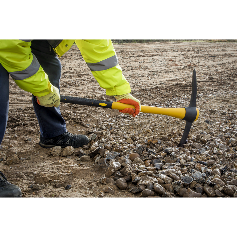 Sealey Premier Railroad Pick Axe SR704 3.58kg Fibreglass Handle
