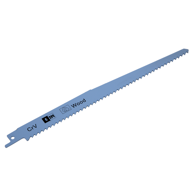 Sealey Reciprocating Saw Blade 150mm 6TPI Pack of 5