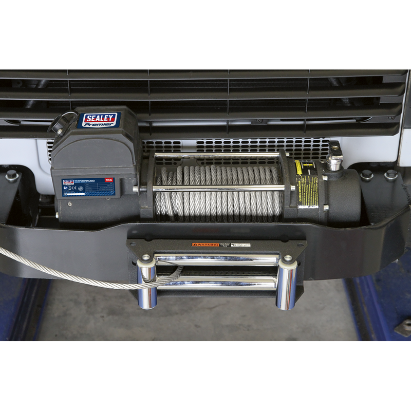 Sealey Premier Self-Recovery Winch SRW4300 4300kg Line Pull 12V