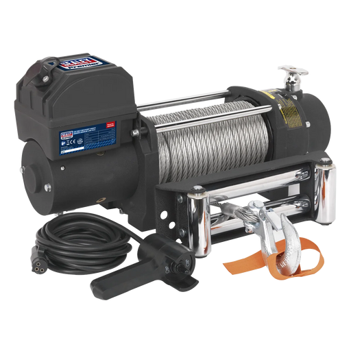 Sealey Premier Self-Recovery Winch SRW4300 4300kg Line Pull 12V