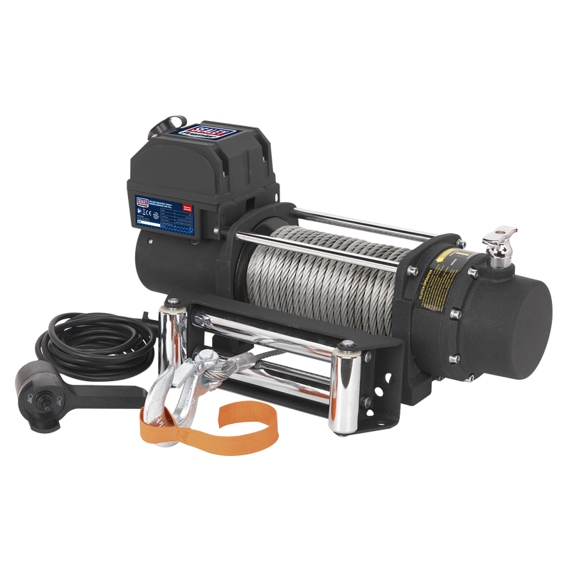Sealey Premier Self-Recovery Winch SRW4300 4300kg Line Pull 12V