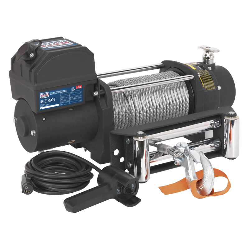 Sealey Premier Self-Recovery Winch SRW5450 5450kg Line Pull 12V