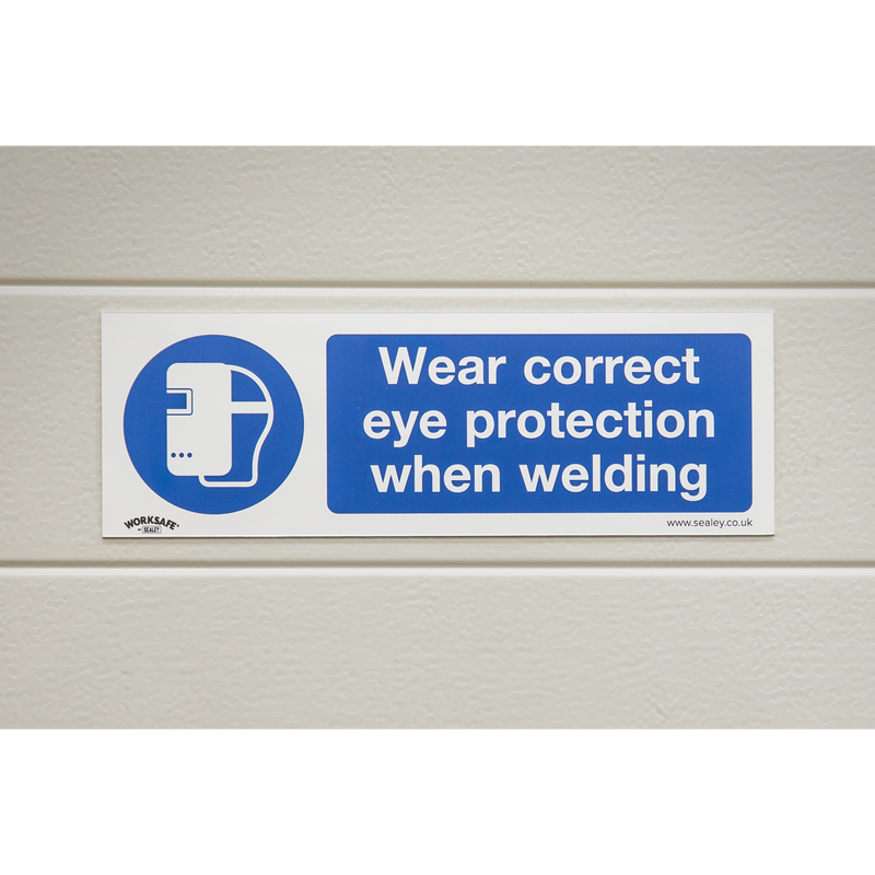 Worksafe Safety Sign SS54V10 300x100mm Self-Adhesive Vinyl Pack of 10