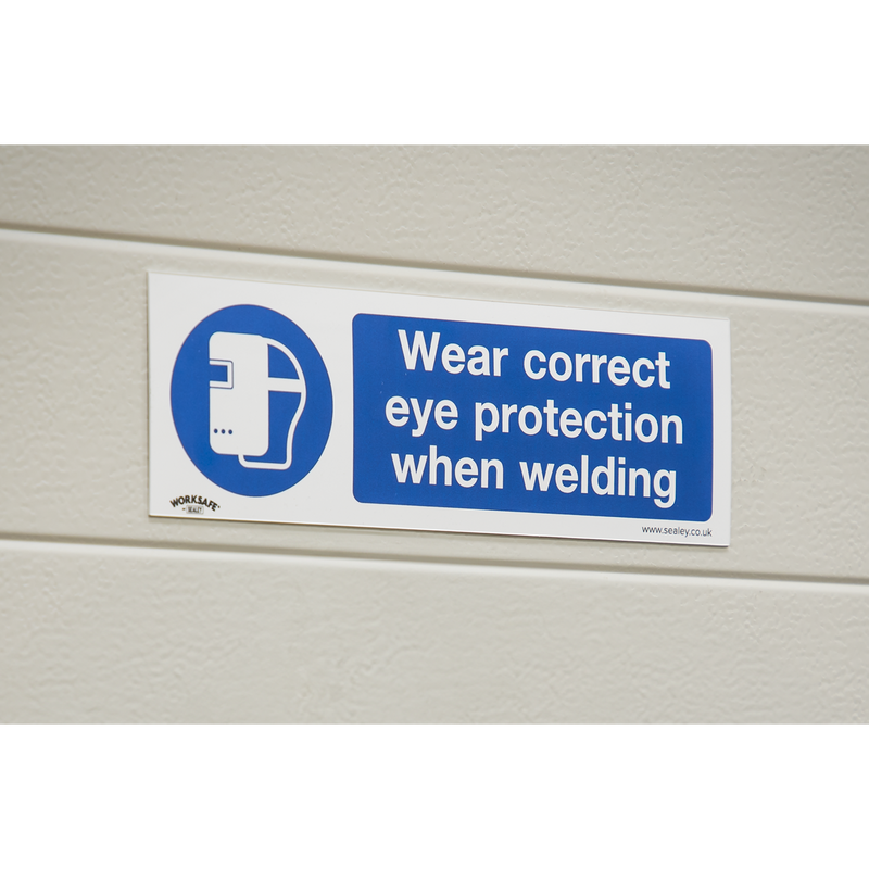 Worksafe Safety Sign SS54V10 300x100mm Self-Adhesive Vinyl Pack of 10