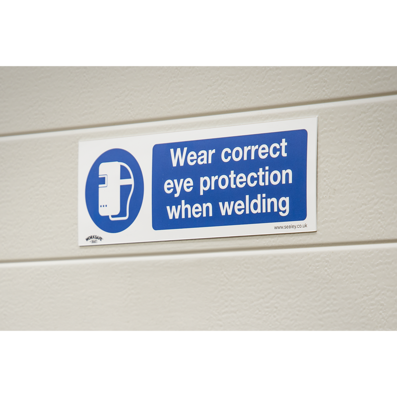 Worksafe Safety Sign SS54V10 300x100mm Self-Adhesive Vinyl Pack of 10