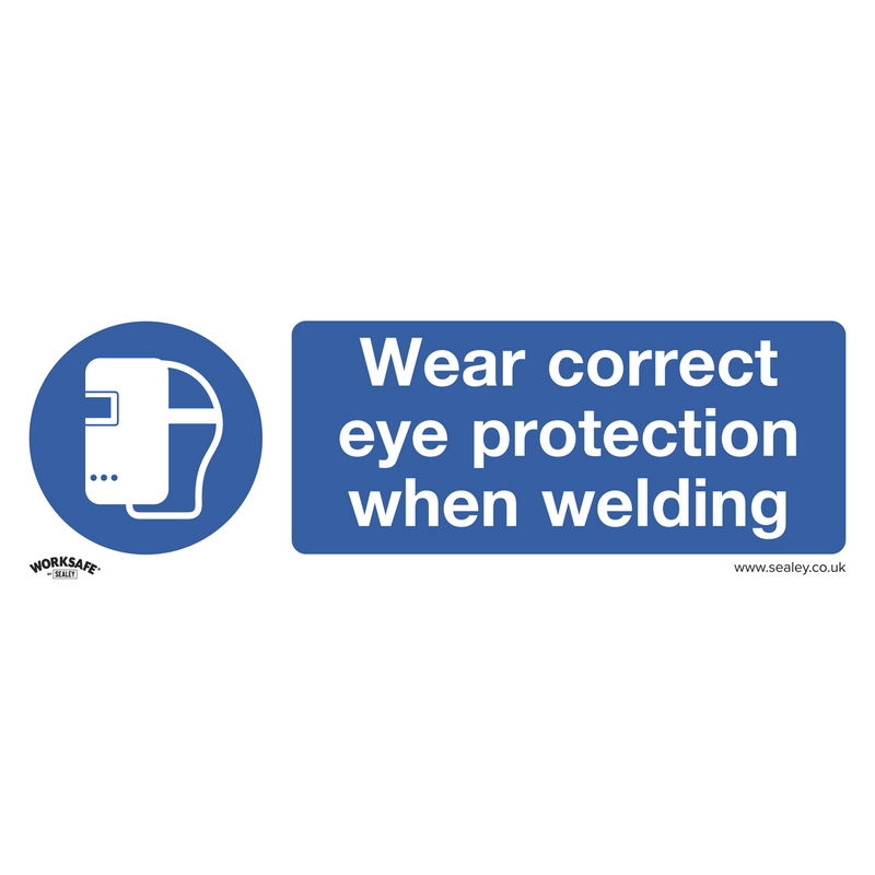 Worksafe Safety Sign SS54V10 300x100mm Self-Adhesive Vinyl Pack of 10