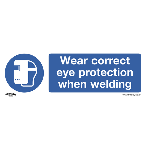 Worksafe Safety Sign SS54V10 300x100mm Self-Adhesive Vinyl Pack of 10