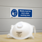 Worksafe SS57P10 Mandatory Safety Sign Rigid Plastic 300x100mm