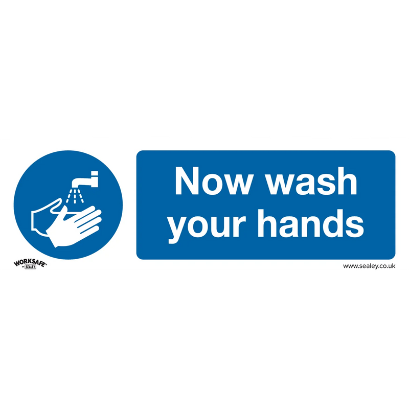 Worksafe Mandatory Safety Sign - 300 x 100mm - 10 Pack