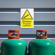 Worksafe Danger Propane Cylinders Safety Sign 200x300mm