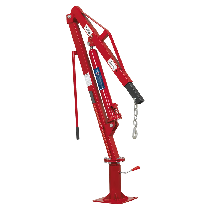 Sealey Static Mounted Crane 750kg SSC750