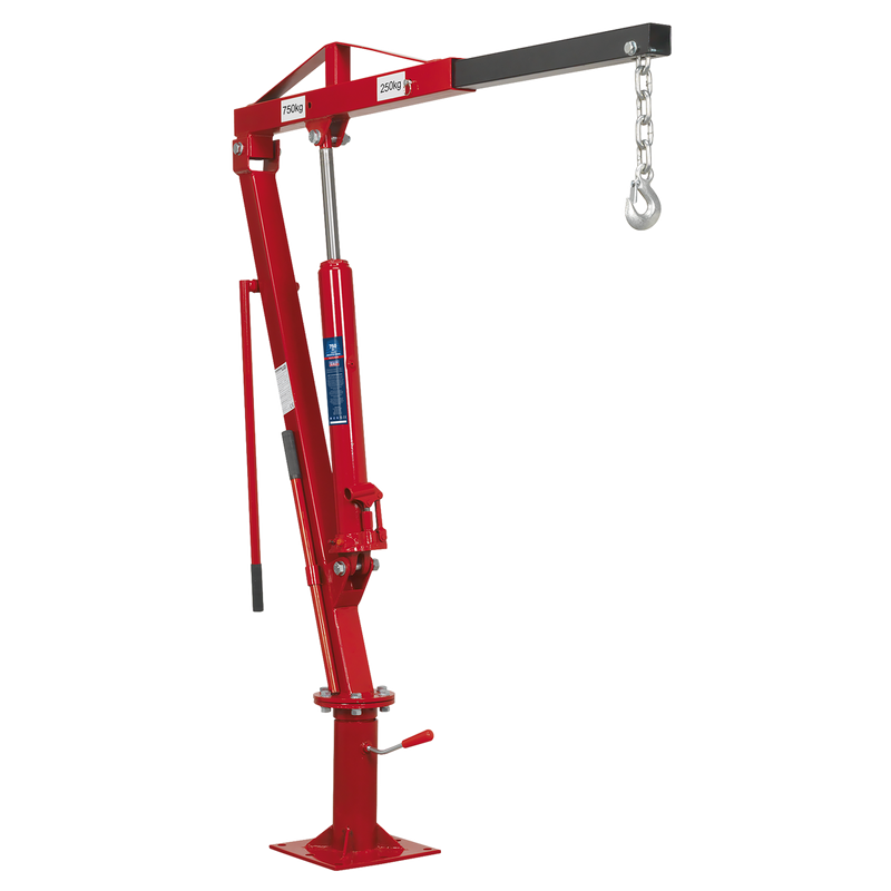 Sealey Static Mounted Crane 750kg SSC750