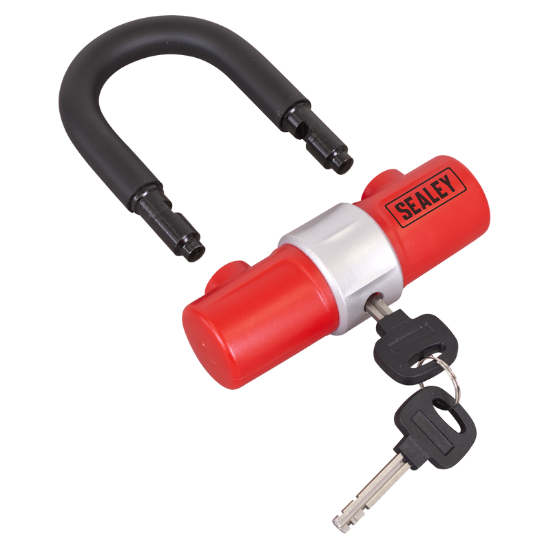 Sealey D-Shape Padlock Model SSL01 Heavy-Duty Security Lock