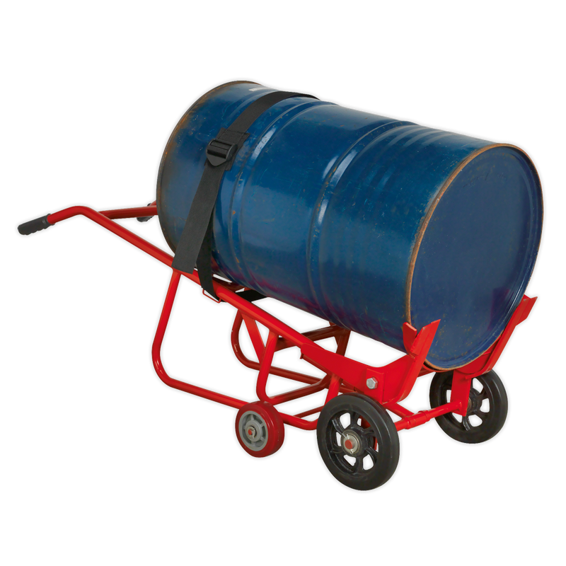 Sealey Drum Trolley ST35 205L Heavy-Duty Steel