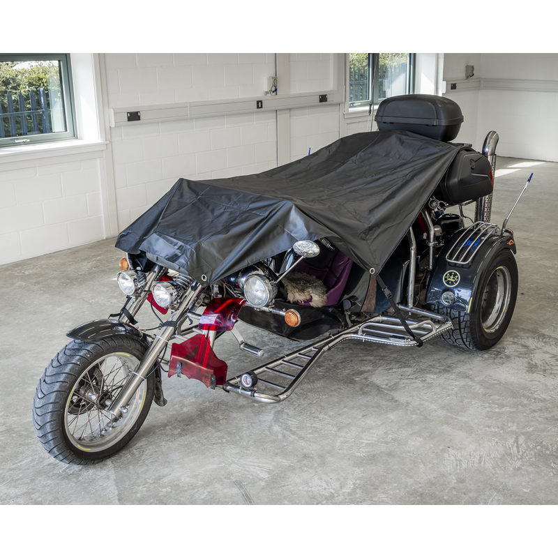 Sealey Trike Half Cover STCPC 2500x2000mm Waterproof