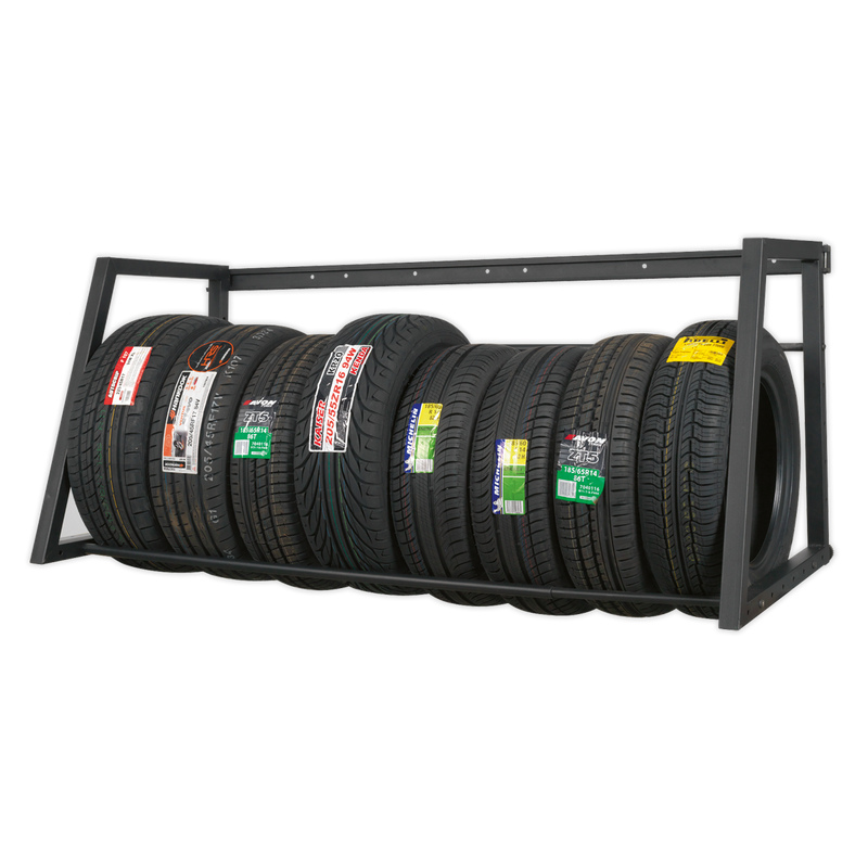 Sealey Tyre Rack STR001 90kg Capacity Wall/Floor Mount