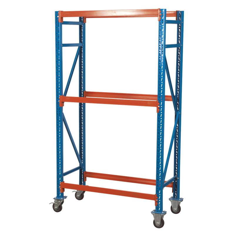 Sealey 2-Level Mobile Tyre Rack 400kg Capacity STR007