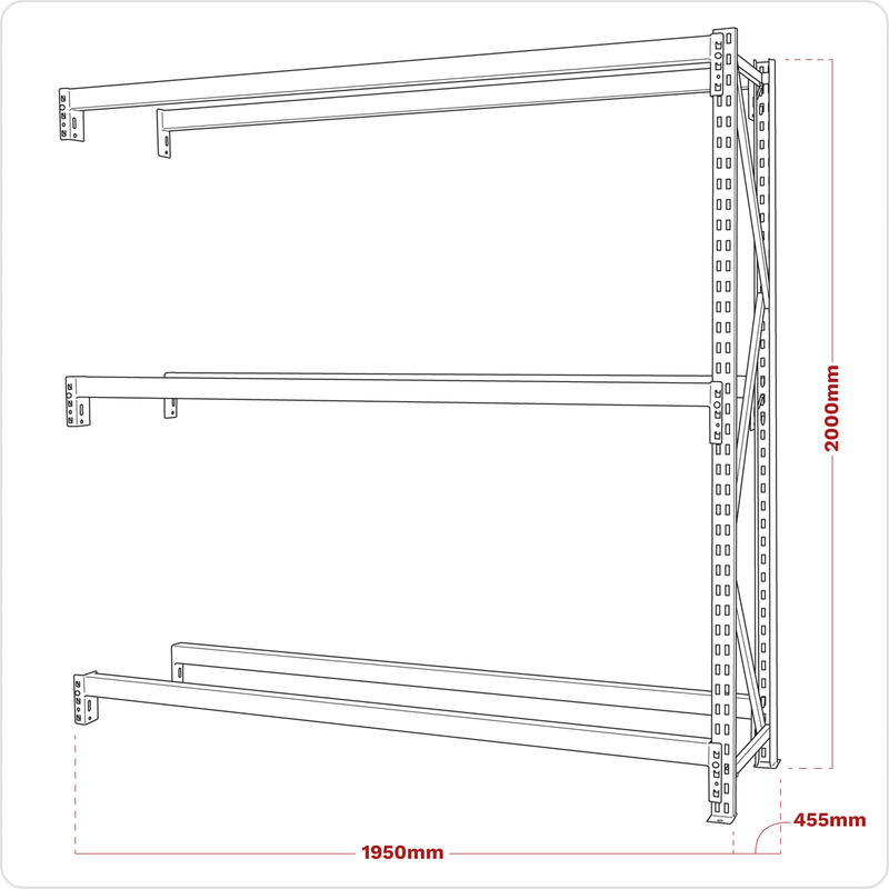 Sealey Tyre Rack Extension STR600E 400kg Capacity