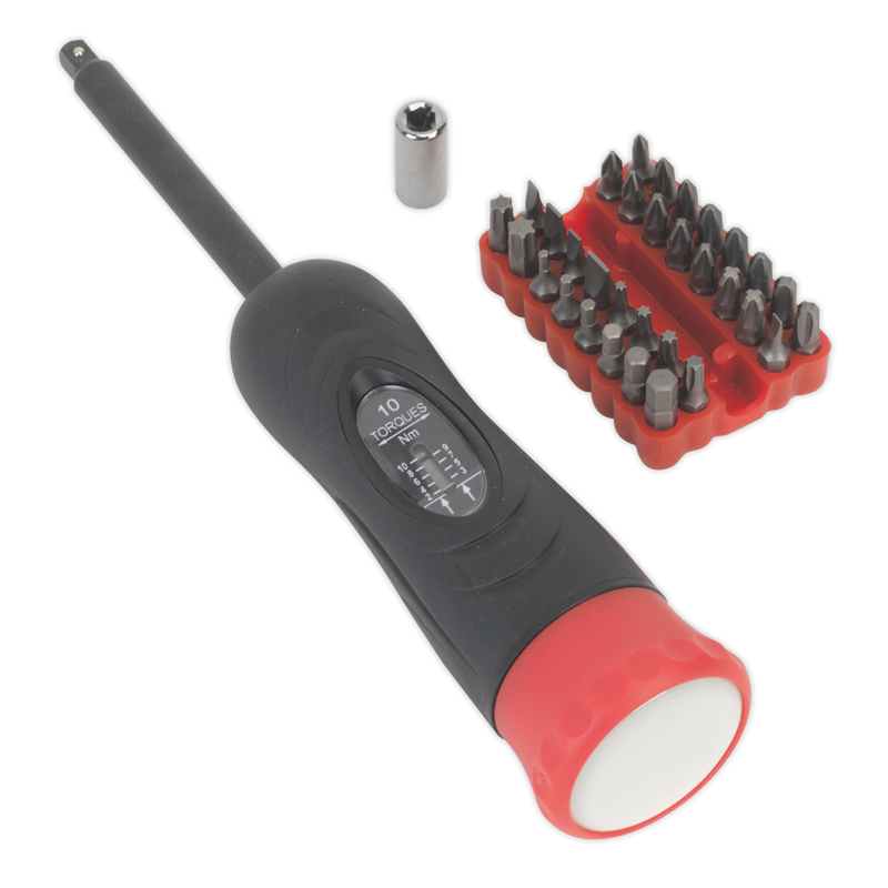 Sealey Premier Digital Torque Screwdriver Set 1/4" Sq Drive 2-10Nm