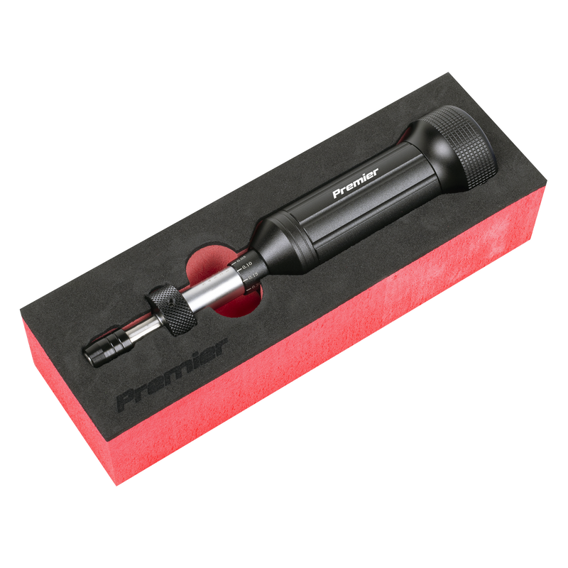 Sealey Premier Torque Screwdriver 1/4" Hex Drive 1-6Nm