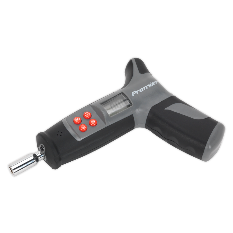 Sealey Premier Digital Torque Screwdriver 1/4" Hex Drive 0-20Nm