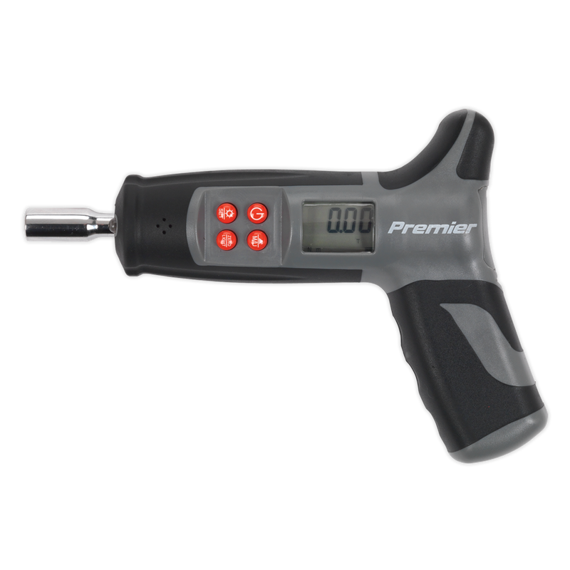 Sealey Premier Digital Torque Screwdriver 1/4" Hex Drive 0-20Nm