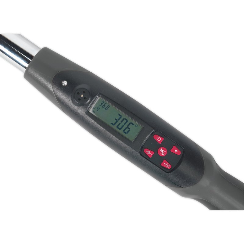 Sealey Premier Digital Torque Wrench 1/2"Sq Drive 20-200Nm