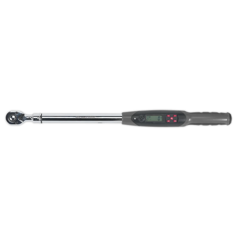 Sealey Premier Digital Torque Wrench 1/2"Sq Drive 20-200Nm