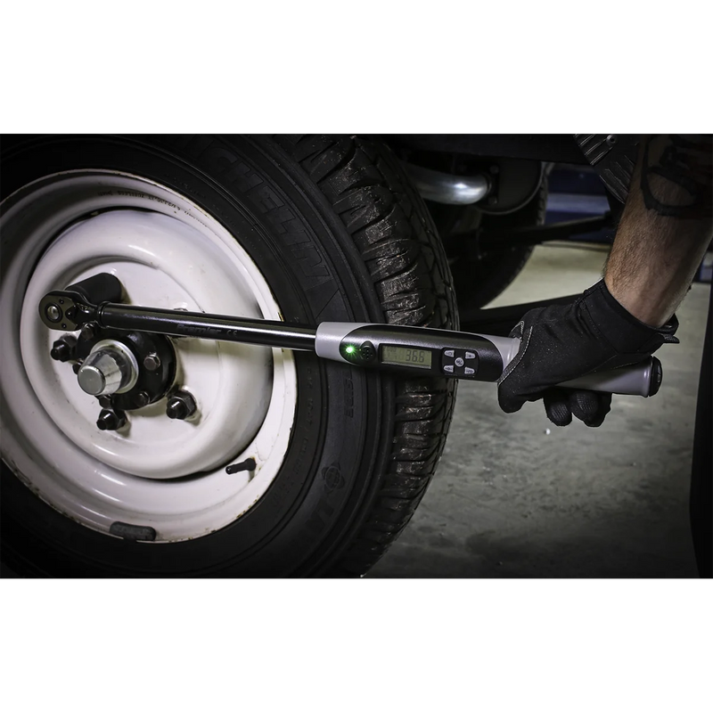 Sealey Premier Black Digital Torque Wrench 1/2"Sq Drive 20-200Nm