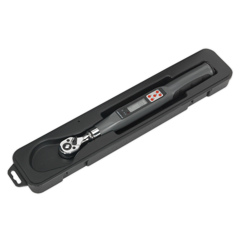 Sealey Premier Digital Torque Wrench 3/8" Sq Drive 2-24Nm
