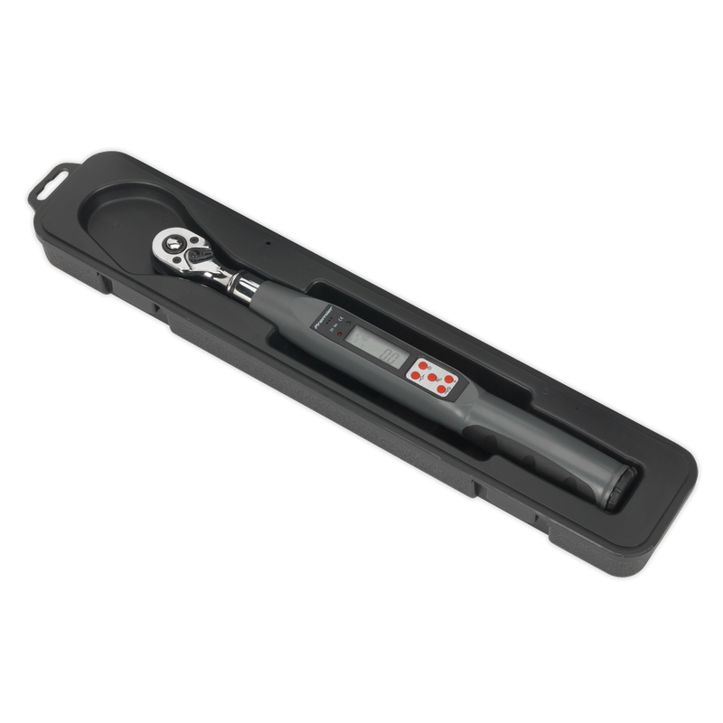Sealey Premier Digital Torque Wrench 3/8" Sq Drive 2-24Nm