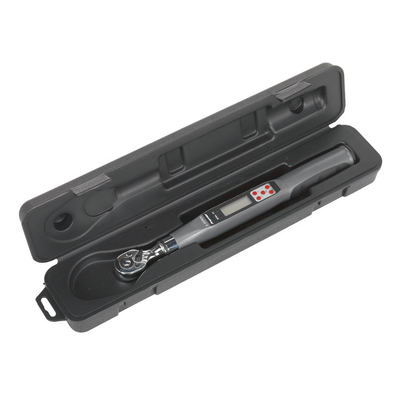 Sealey Premier Digital Torque Wrench 3/8"Sq Drive 8-85Nm