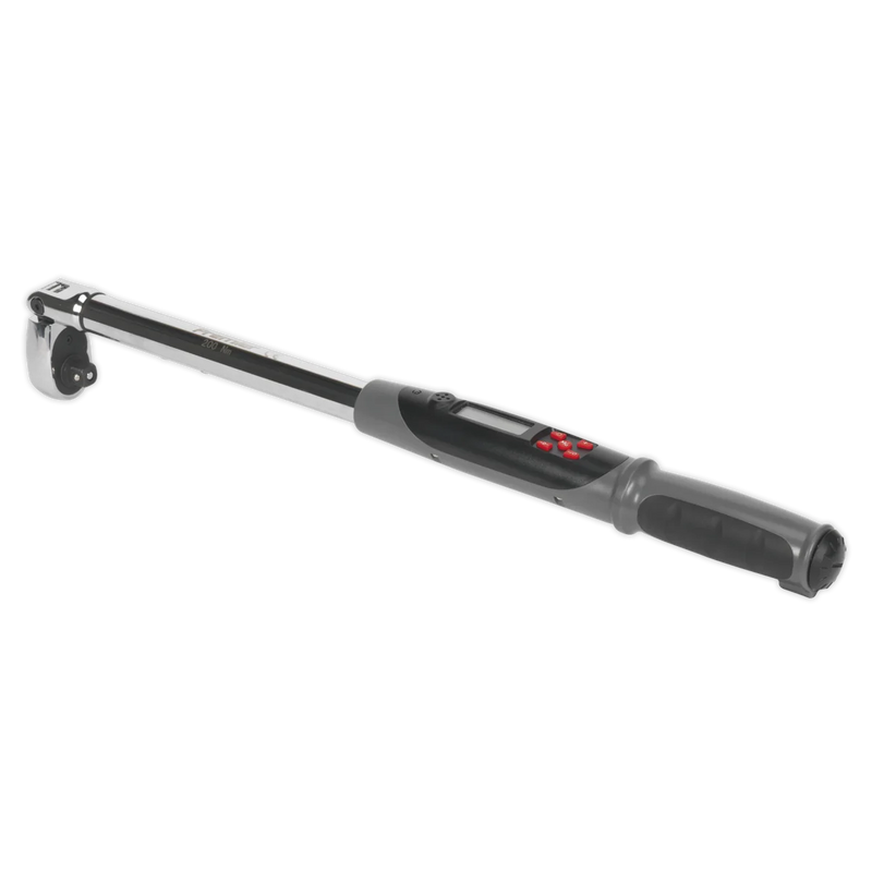 Sealey Premier Torque Wrench STW309 1/2" Drive 20-200Nm Digital Flexi-Head