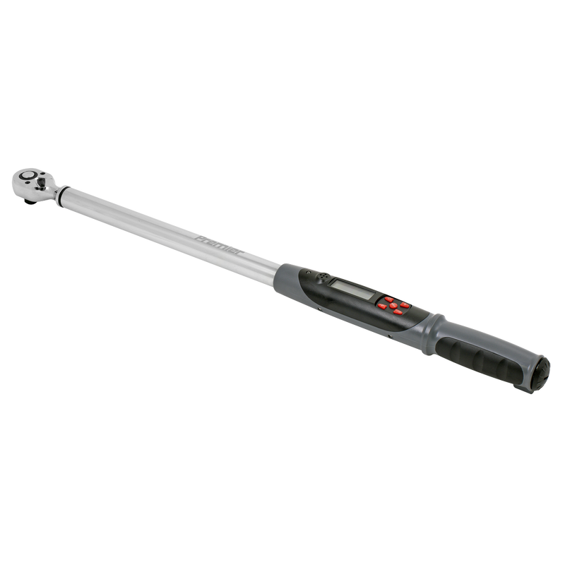 Sealey Premier Digital Torque Wrench STW310 1/2" Drive 30-340Nm